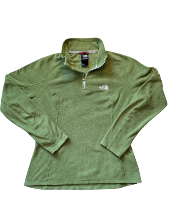 The North Face Tops - ​The North Face Small Green TKA 100 1/4 Zip Fleece Pullover